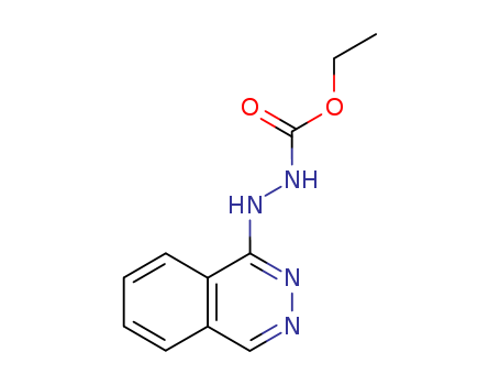 Hydrazinecarboxylicacid, 2-(1-phthalazinyl)-, ethyl ester