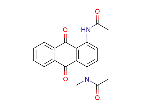 1-acetylamino-4-N-acetylmethylaminoanthraquinone