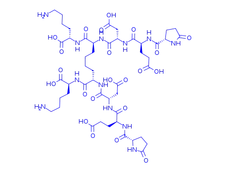 Molecular Structure of 155238-94-1 ((2S,13S,16S,22S,25S)-5-amino-2-(4-aminobutyl)-10-{[(1S)-5-amino-1-carboxypentyl]carbamoyl}-13,22-bis(carboxymethyl)-4,12,15,19,21,24-hexaoxo-16,25-bis({[(2S)-5-oxopyrrolidin-2-yl]carbonyl}amino)-20-oxa-3,11,14,23-tetraazaoctacosane-1,28-dioic acid (non-pr)