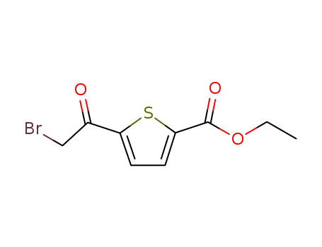 5-(2-브로모-아세틸)-티오펜-2-카르복실산에틸 에스테르