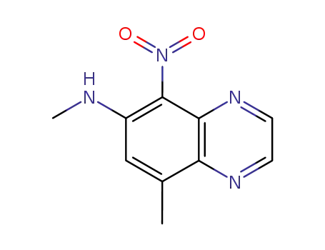 8-methyl-6-methylamino-5-nitroquinoxaline