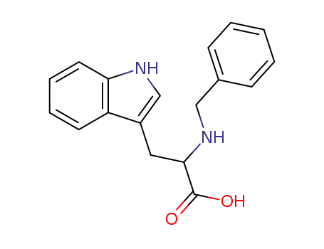 Molecular Structure of 14565-40-3 (N-benzyltryptophan)