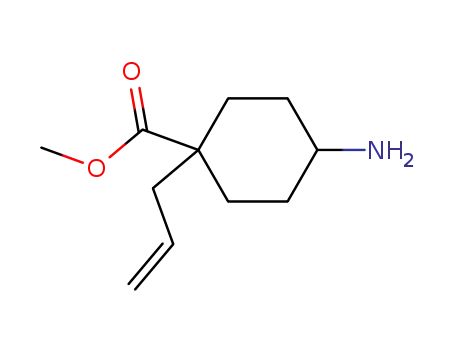 시클로 헥산 카르 복실 산, 4- 아미노 -1- (2- 프로 페닐)-, 메틸 에스테르 (9CI)