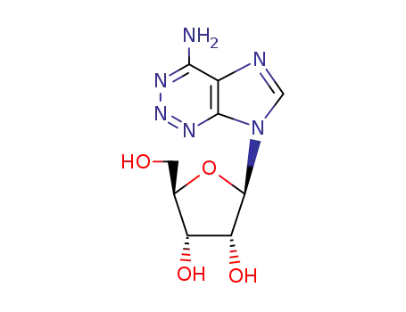 Molecular Structure of 146-94-1 (2-azaadenosine)