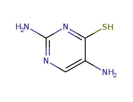 4-Pyrimidinethiol, 2,5-diamino- (6CI,8CI)