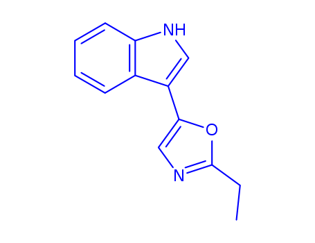 2-ETHYL-5-(3-INDOLYL)OXAZOLE