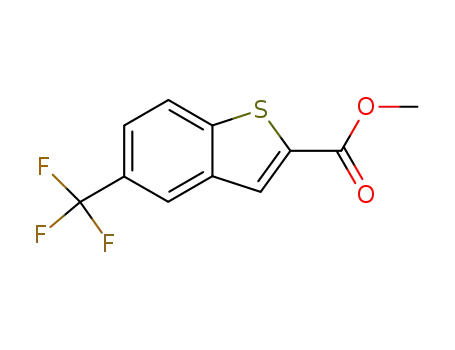 5-트리플루오로메틸-벤조[B]티오펜-2-카르복실산 메틸 에스테르