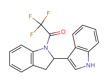 N-trifluoroacetyl-2-(3-indolyl)indoline