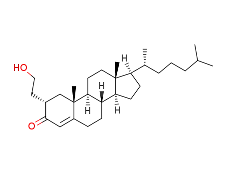 2α-(2'-hydroxyethyl)cholest-4-en-3-one