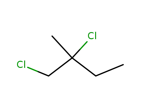 Molecular Structure of 23010-04-0 (1,2-dichloro-2-methylbutane)