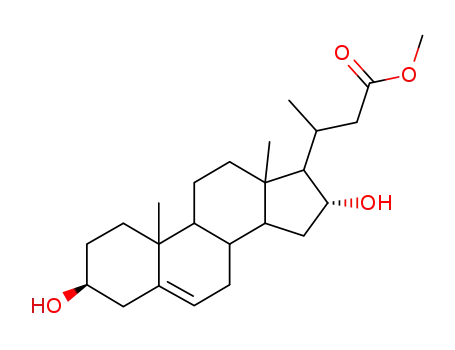 methyl 3β,16α-dihydroxy-24-norchol-5-en-23-oate