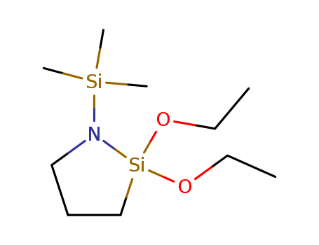 2,2-Diethoxy-1-(Trimethylsilyl)-1,2-Azasilolidine