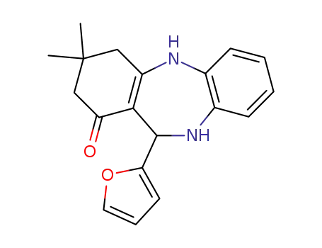 11-(2-FURYL)-3,3-DIMETHYL-2,3,4,5,10,11-HEXAHYDRO-1H-DIBENZO[B,E][1,4]DIAZEPIN-1-ONE
