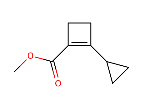 1-사이클로부텐-1-카복실산,2-사이클로프로필-,메틸에스테르(9CI)
