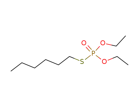 Molecular Structure of 14683-75-1 (diethoxy-hexan-2-yloxy-sulfanylidene-phosphorane)