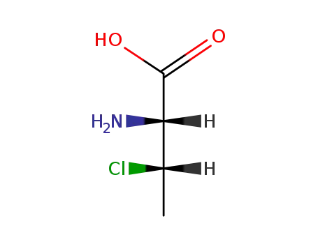 Molecular Structure of 14561-56-9 (2-amino-3-chlorobutyric acid)