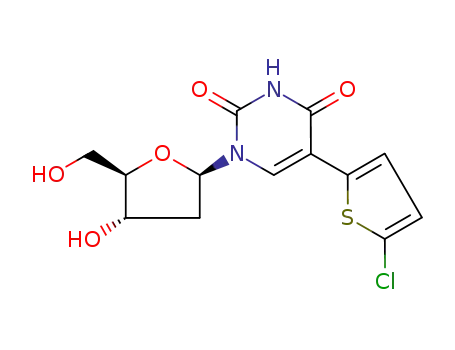 5-(5-클로로티엔-2-일)-2'-데옥시유리딘