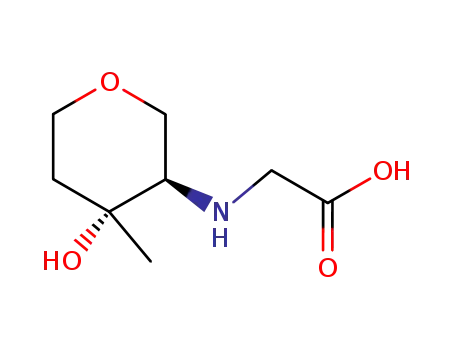 Molecular Structure of 134354-67-9 (1,5-anhydro-2-[(carboxylatomethyl)ammonio]-2,4-dideoxy-3-C-methyl-L-threo-pentitol)