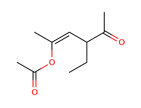 (Z)-2-(Acetyloxy)-4-ethyl-2-hexen-5-one