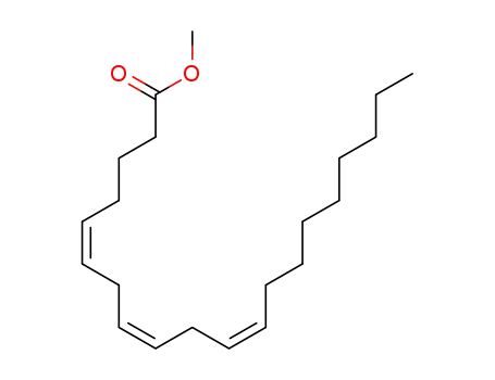 Molecular Structure of 14602-39-2 (CIS-5,8,11-EICOSATRIENOIC ACID METHYL ESTER)