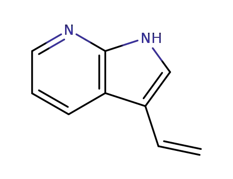 Molecular Structure of 145901-21-9 (1H-Pyrrolo[2,3-b]pyridine,3-ethenyl-(9CI))