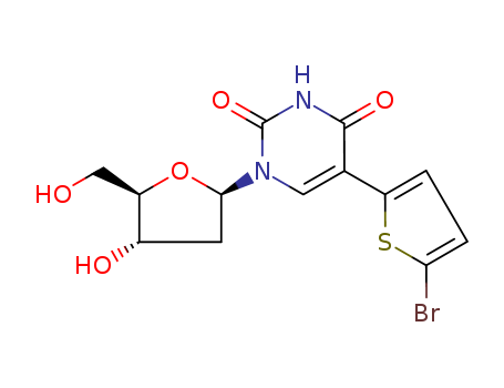 5-(5-bromothien-2-yl)-1-(β-D-2-deoxyribofuranos-1-yl)uracil