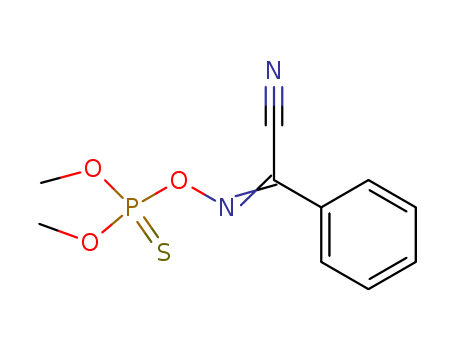 Phosphorothioic acid,O-[(cyanophenylmethyl)azanyl] O,O-dimethyl ester