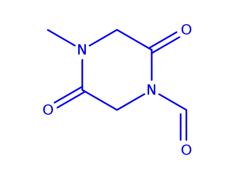 1-피페라진카르복스알데히드, 4-메틸-2,5-디옥소-(9CI)