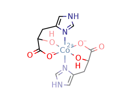 bis[2-hydroxy-3-(1H-imidazol-4-yl)propionato]cobalt(II)