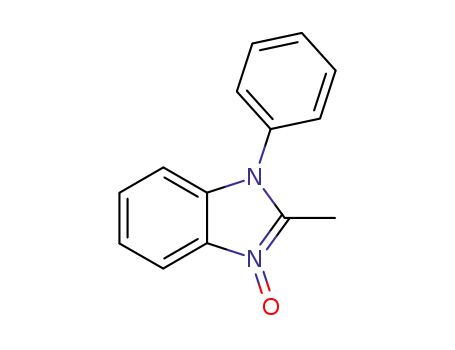 Molecular Structure of 1484-41-9 (2-methyl-1-phenyl-1H-benzimidazole 3-oxide)