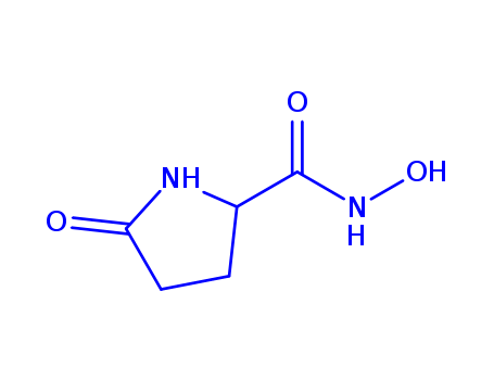 2-PYRROLIDINECARBOXAMIDE,N-HYDROXY-5-OXO-,(S)-