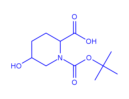(2S,5S)-1-(tert-butoxycarbonyl)-5-hydroxypiperidine-2-carboxylic acid