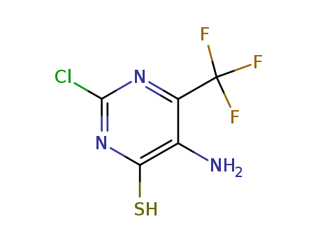 4(3H)-Pyrimidinethione,5-amino-2-chloro-6-(trifluoromethyl)-