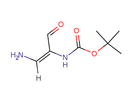 카르밤산, (2-아미노-1-포르밀에테닐)-, 1,1-디메틸에틸 에스테르, (Z)-(9CI)