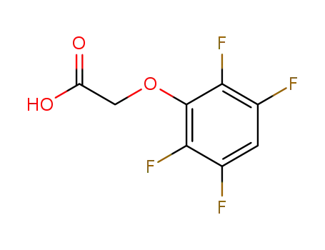 Molecular Structure of 14742-39-3 (2,3,5,6-TETRAFLUOROPHENYLOXY-ACETIC ACID)