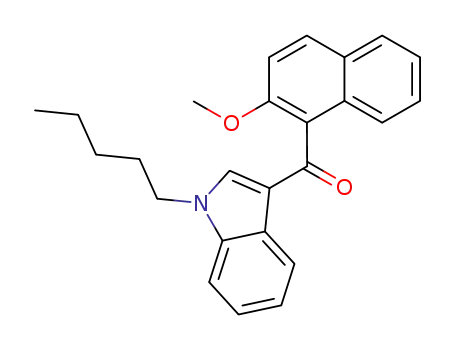 Molecular Structure of 824960-76-1 (JWH 081 2-methoxynaphthyl isomer)