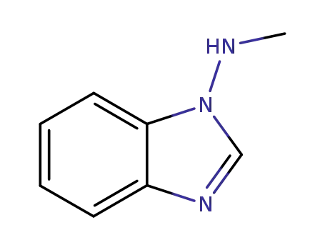 Molecular Structure of 148320-47-2 (1H-Benzimidazol-1-amine,N-methyl-(9CI))