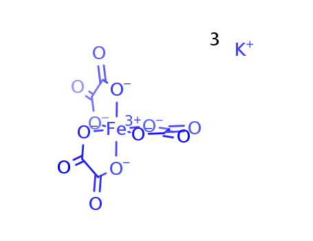 Tripotassium trioxalatoferrate cas  14883-34-2