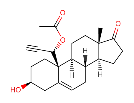 (19S)-19-ethynyl-19-acetoxy-3β-hydroxyandrost-5-en-17-one