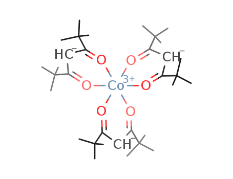 Cobalt,tris(2,2,6,6-tetramethyl-3,5-heptanedionato-kO3,kO5)-, (OC-6-11)- cas  14877-41-9