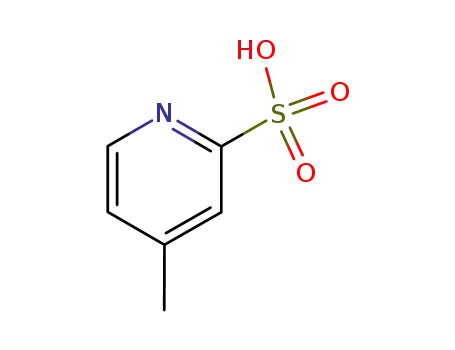 Molecular Structure of 18616-04-1 (4-METHYLPYRIDINE-2-SULFONIC ACID)