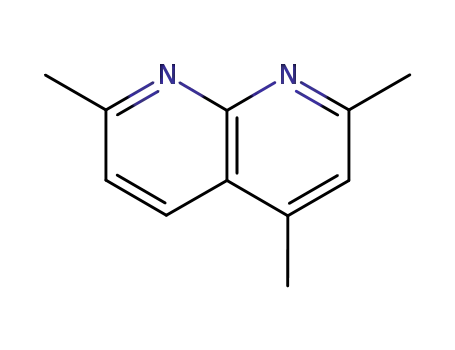 Molecular Structure of 14757-44-9 (2,4,7-Trimethyl-1,8-naphthyridine)