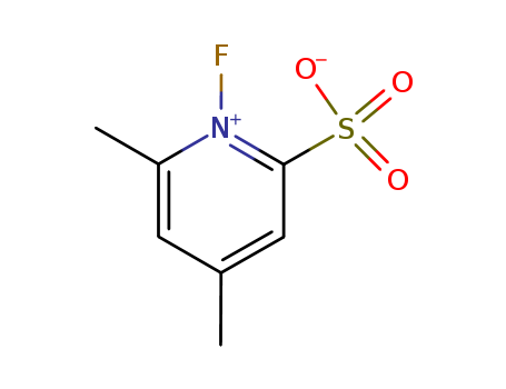 Pyridinium,1-fluoro-4,6-dimethyl-2-sulfo-, inner salt
