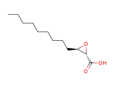 Molecular Structure of 148407-41-4 ((2S,3R)-3-nonyloxirane-2-carboxylic acid)