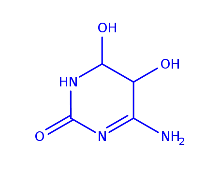 Molecular Structure of 13484-98-5 (cytosine glycol)
