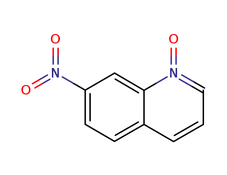 Molecular Structure of 14753-17-4 (6-nitroquinoline 1-oxide)