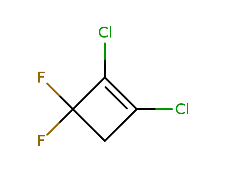 Molecular Structure of 14851-11-7 (Cyclobutene, 1,2-dichloro-3,3-difluoro- (8CI,9CI))