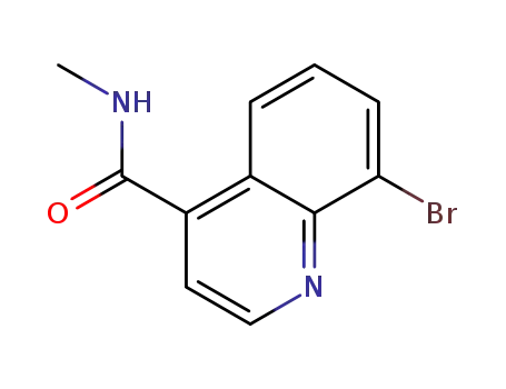 8-bromo-N-methyl-quinoline-4-carboxamide