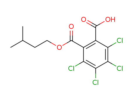 tetrachloro-phthalic acid monoisopentyl ester