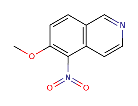 6- 메 톡시 -5- 니트로 이소 퀴놀린